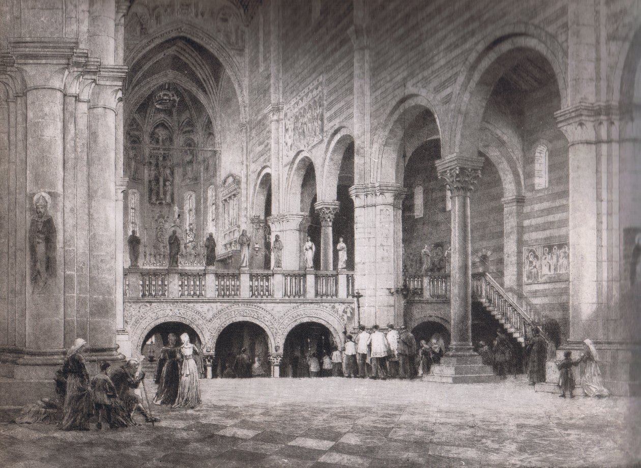 The Church of San Zeno, Bibbys Annual by Axel Haig