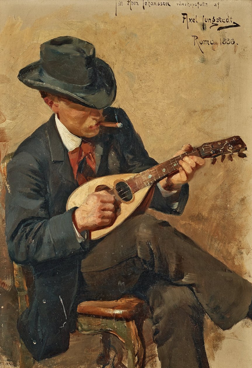 Portrait of Architect Aron Johansson by Axel Jungstedt