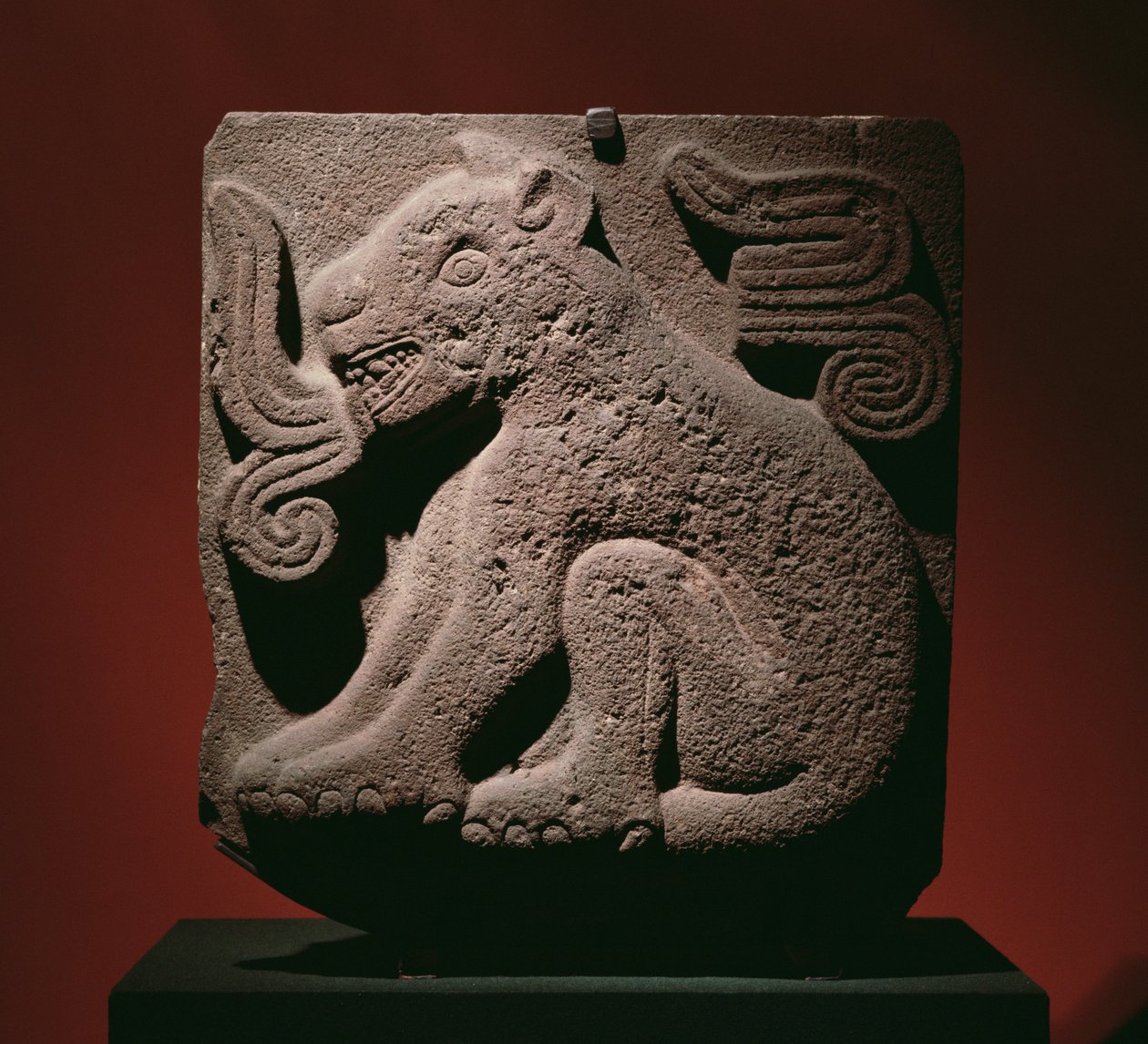 Glyph of king Ahuizotl by Aztec