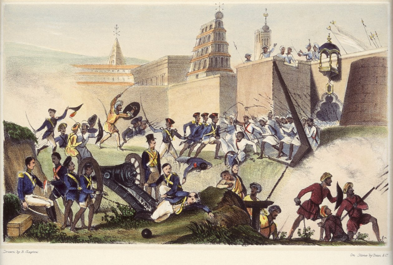 The Siege of Seringapatam by B. Clayton