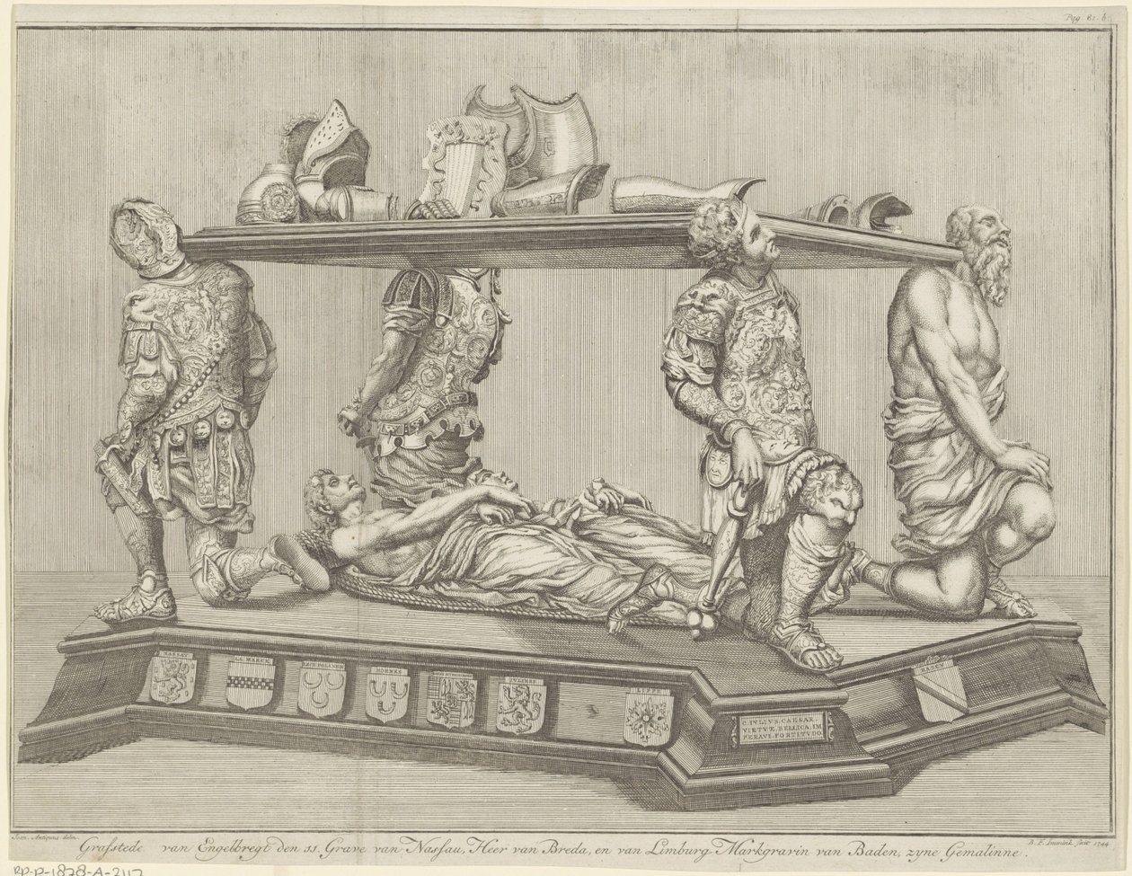 Tomb Monument for Engelbrecht II, Count of Nassau-Dillenburg-Breda, 1504 by B.F. Immink