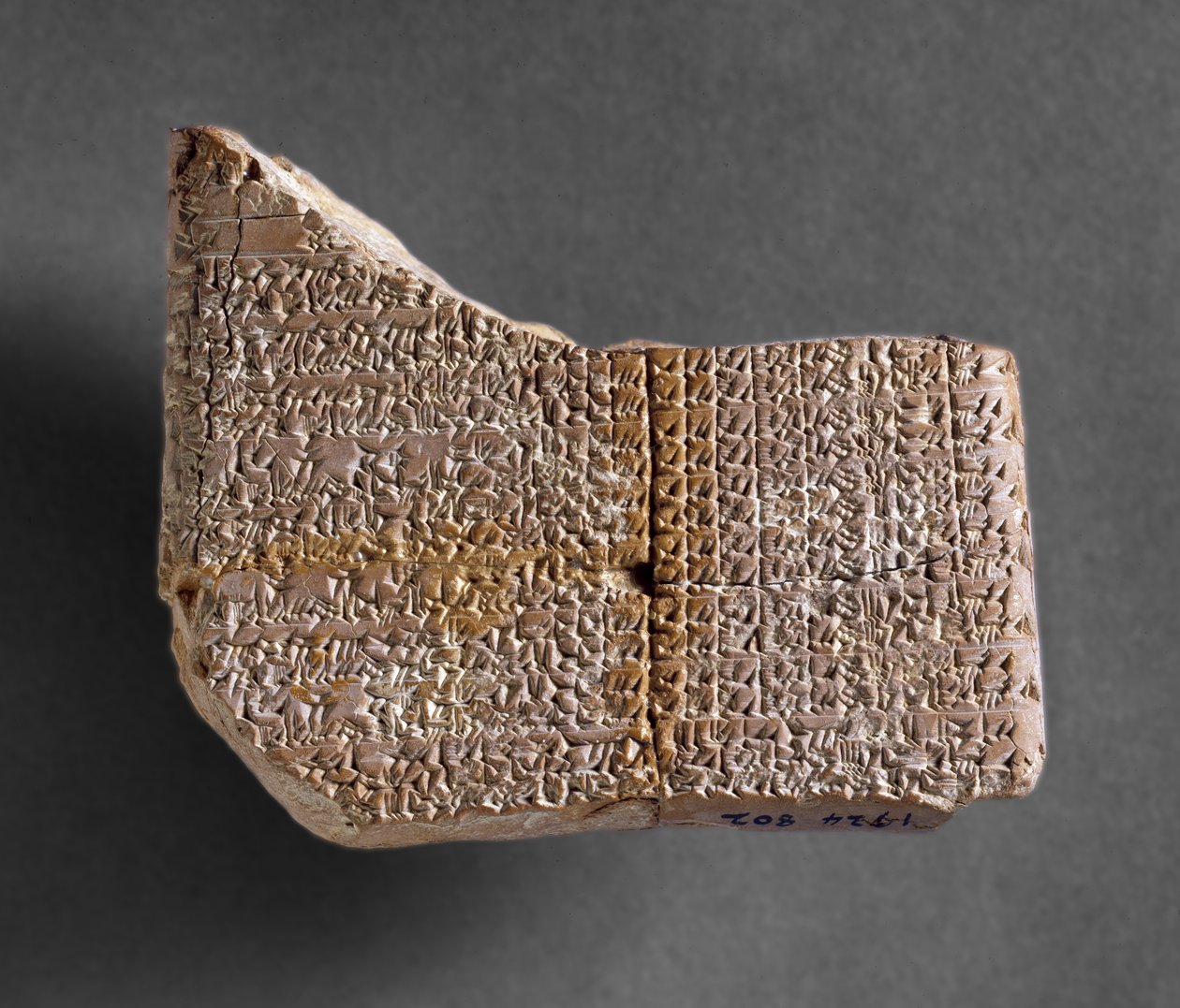 Astronomical Tablet from Kish, Recording the Rising and Settings of ...