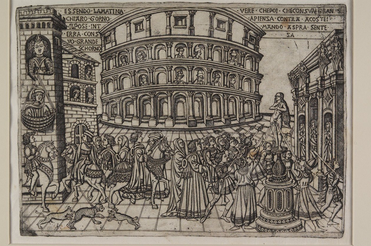 Virgil the Sorcerer, c.1460-63 by Baccio Baldini