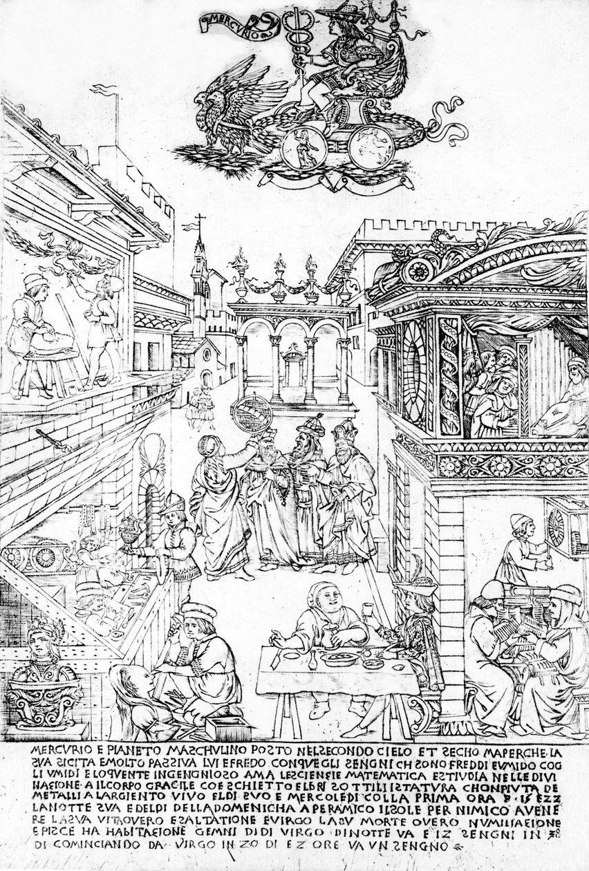 Mercury by Baccio Baldini
