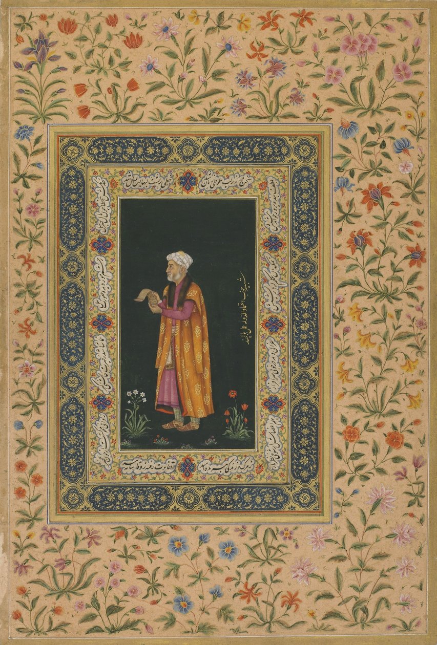 Portrait of Itimad Al-dawla, Mughal Dynasty by Balchand (attr. to)
