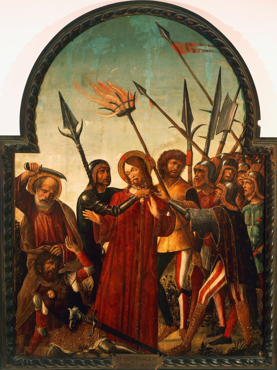 Capturing of Christ by Baldassare di Matteo Carrari