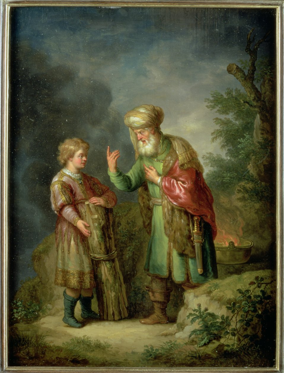 Abraham and Isaac by Balthasar Beschey