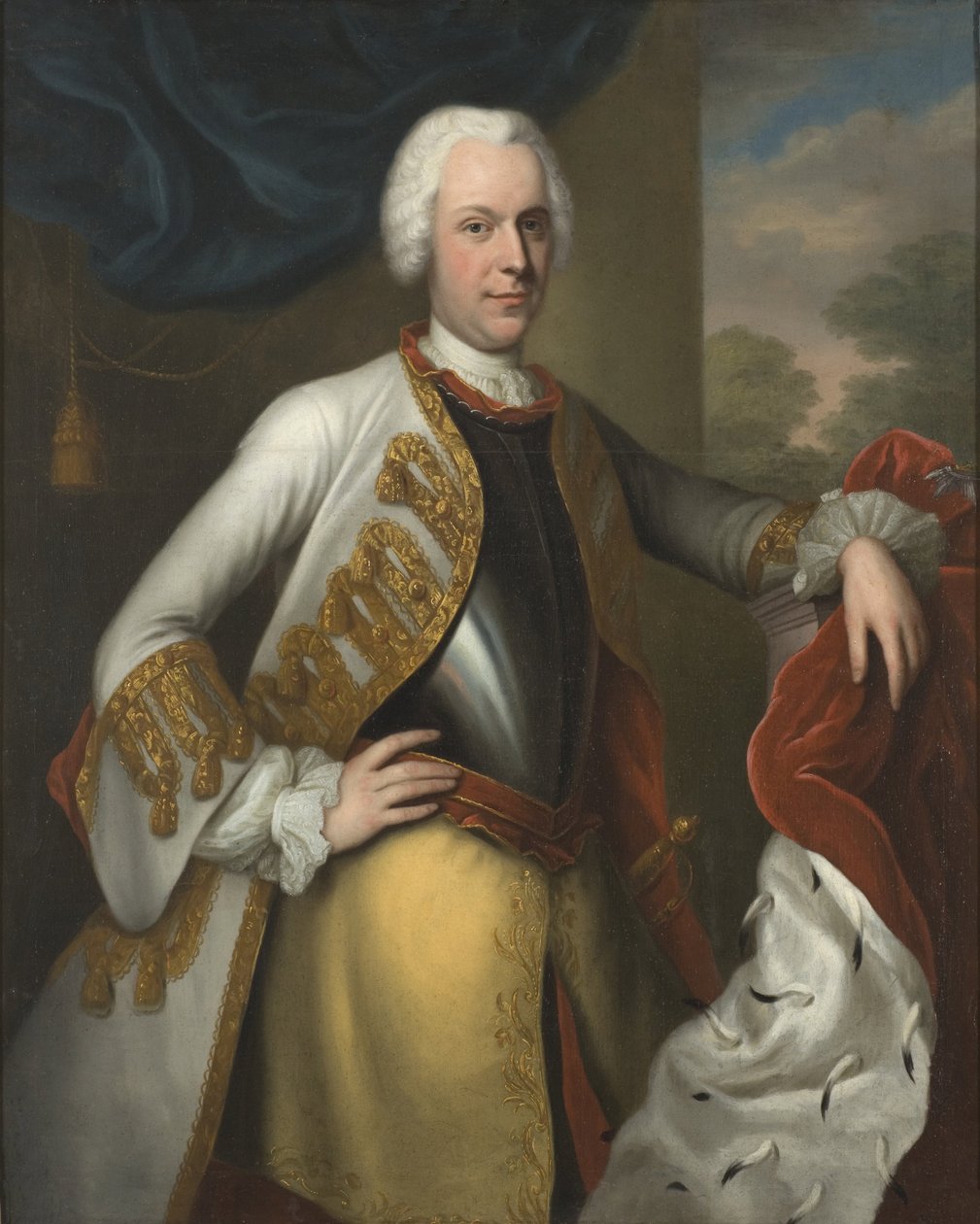 Adolf Frederick (1710-1771), King of Sweden, Duke of Holstein-Gottorp, Prince Bishop of Lübeck, Married to Louisa Ulrika of Prussia by Balthasar Denner