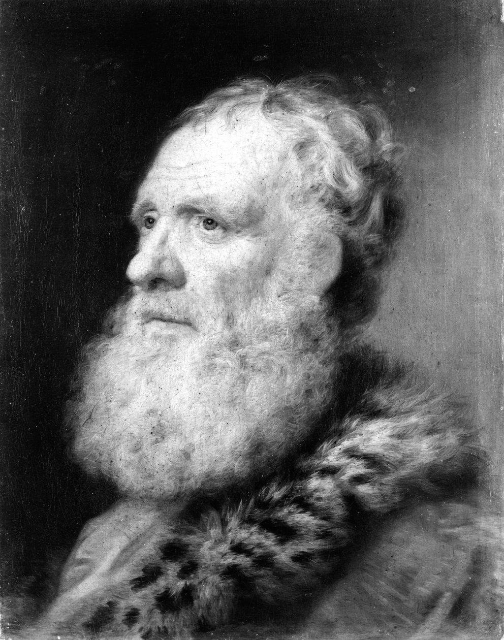 Head of an Old Man by Balthasar Denner