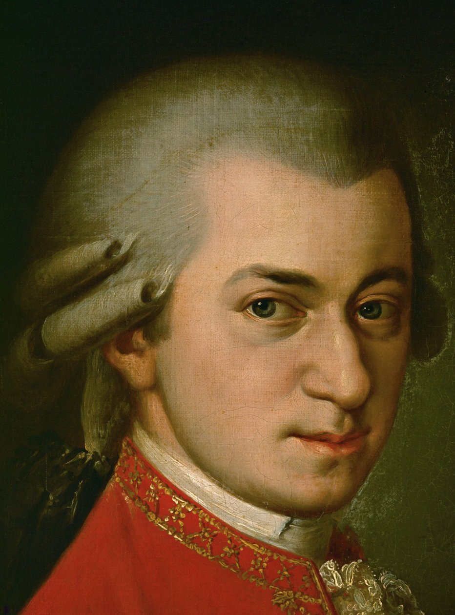 Wolfgang Amadeus Mozart by Barbara Krafft
