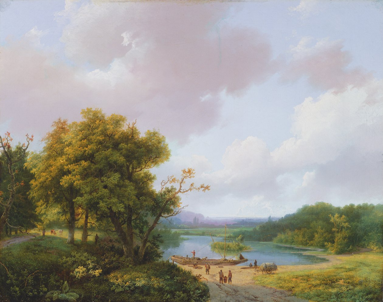 Rural Landscape, 19th Century by Barend Cornelis Koekkoek