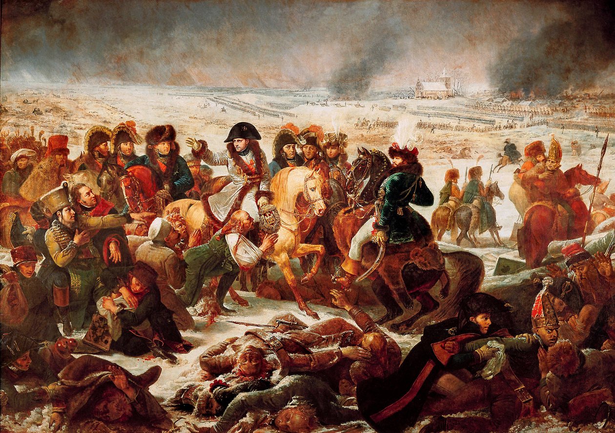Napoleon I on the battlefield of Eylau on 9/02/1807 by Baron Antoine Jean Gros