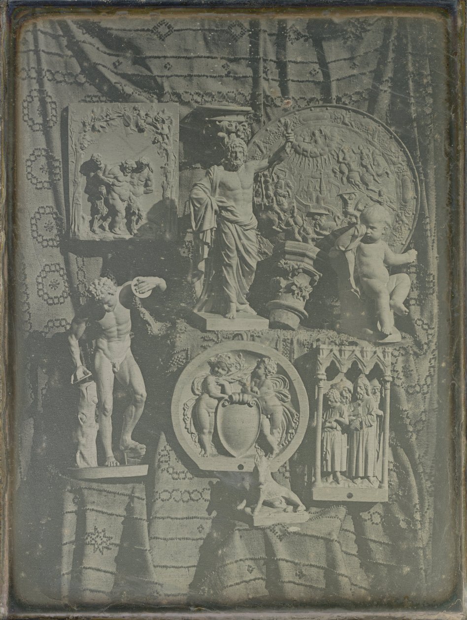 Still Life with Plaster Casts by Baron Armand Pierre Séguier