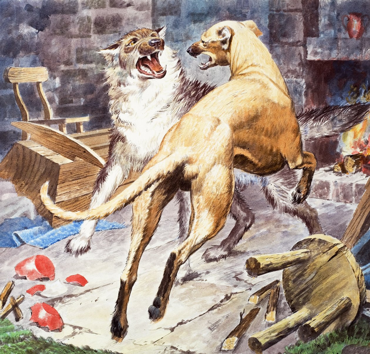 Brave Gelert by Barrie Linklater