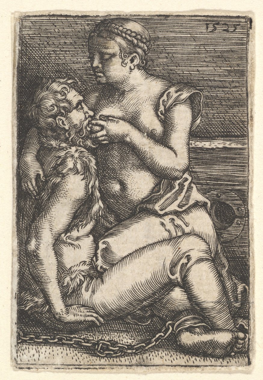 Cimon and Pero, mid-17th century by Barthel Beham