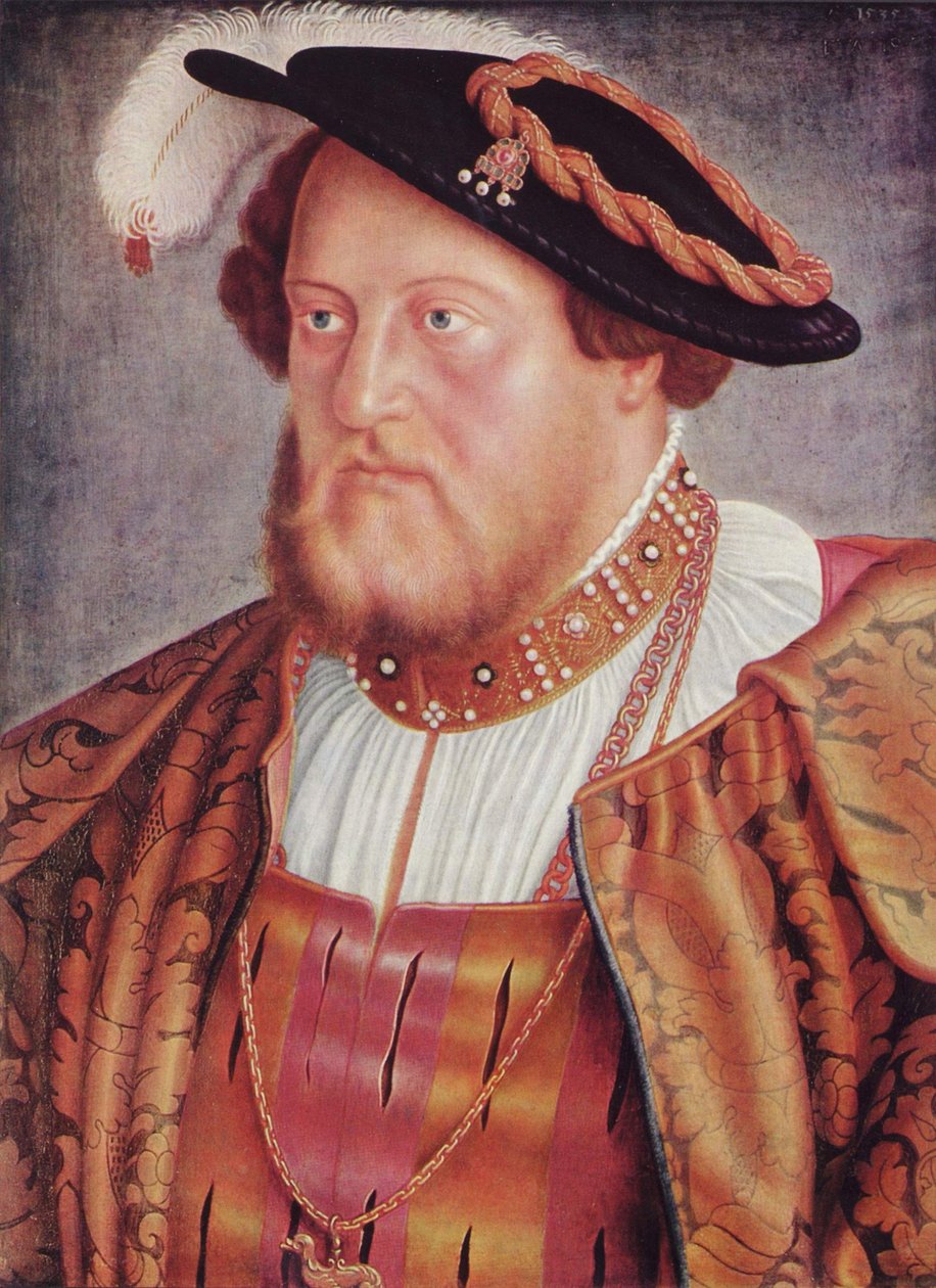 Portrait of Ottheinrich, Prince of Pfalz by Barthel Beham