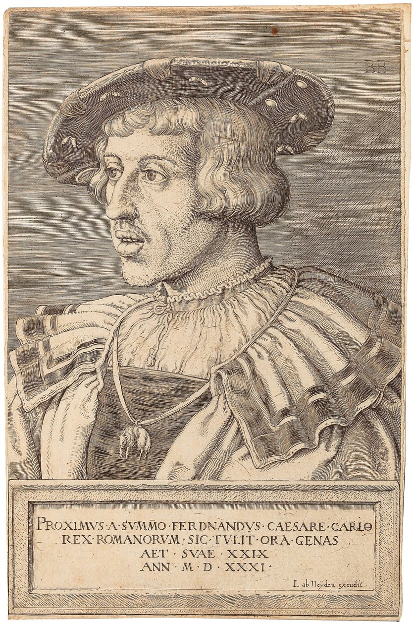 Portrait of Emperor Ferdinand I by Barthel Beham