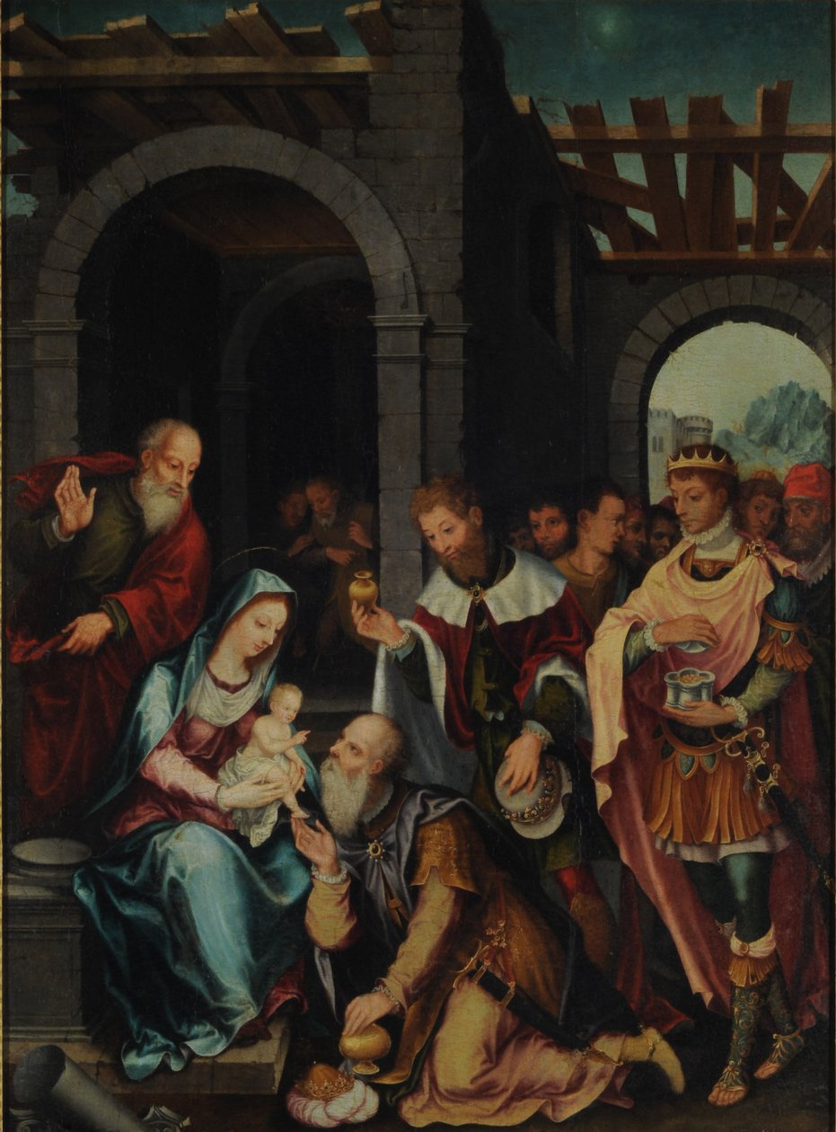 Adoration of the Magi by Bartholomaeus Bruyn the Elder