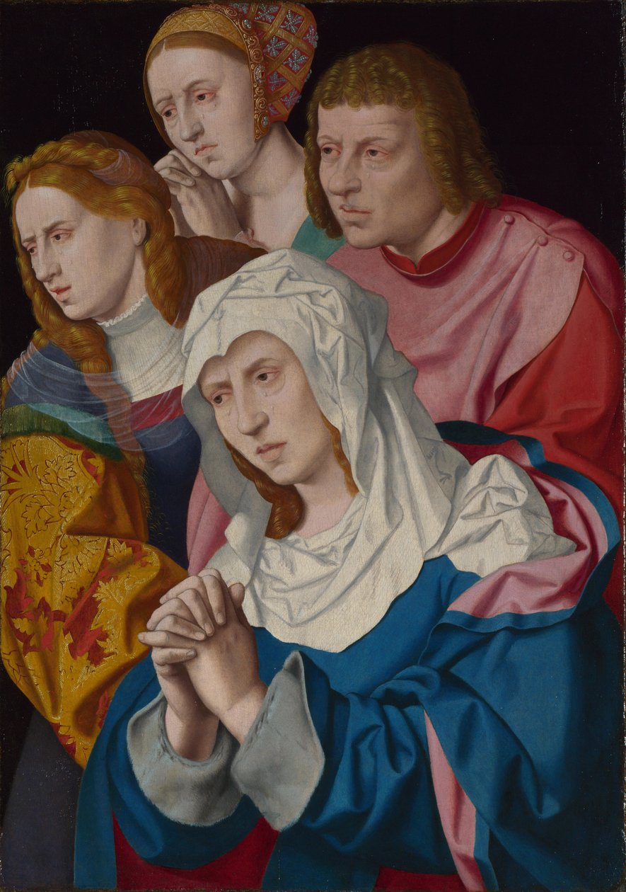 The Virgin, Saints and a Holy Woman by Bartholomaeus Bruyn the Elder