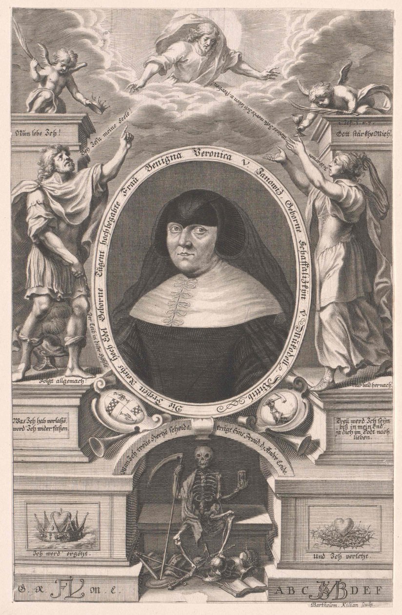 Benigna Veronica Schaffalizky von Mukodell by Bartholomäus Kilian