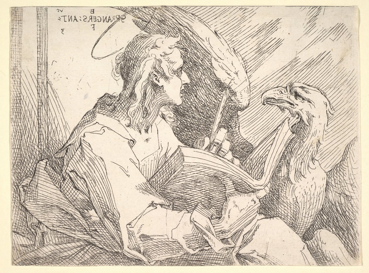 Saint John the Evangelist by Bartholomaeus Spranger