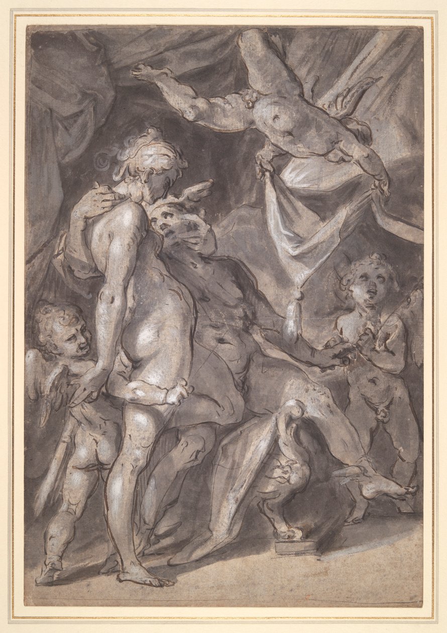 Venus and Mercury by Bartholomaeus Spranger