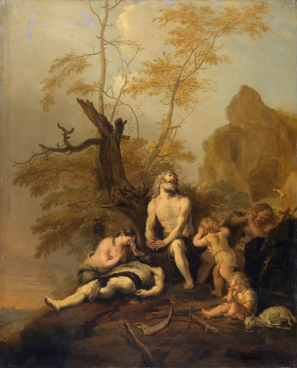 The Death of Abel by Bartholomeus Breenbergh