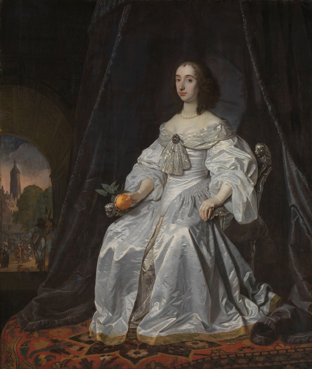 Mary Stuart, Princess of Orange, as Widow of William II by Bartholomeus van der Helst