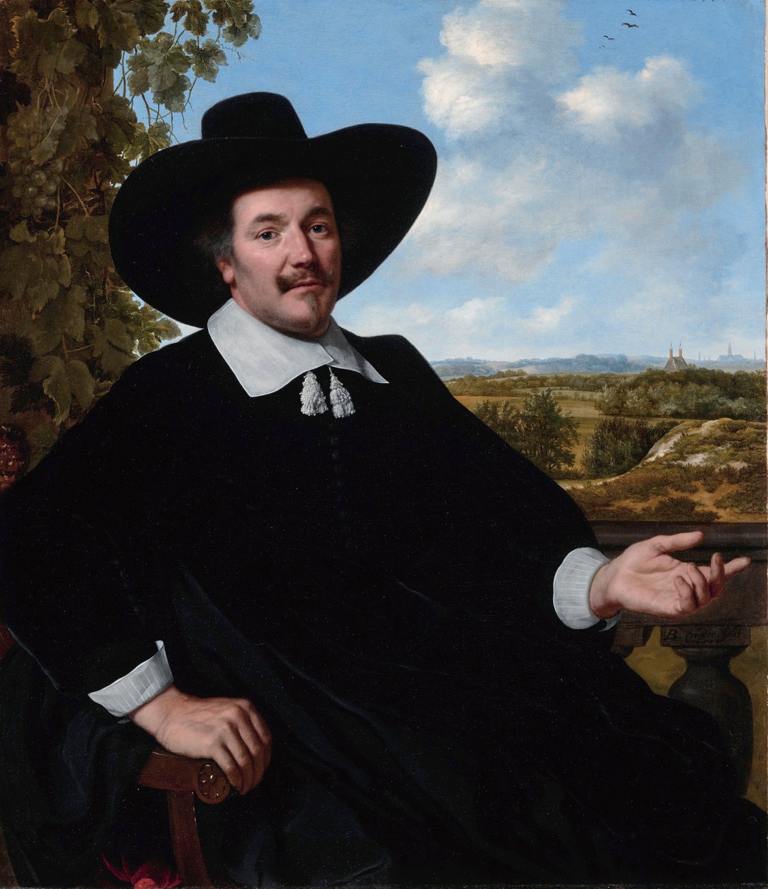 Portrait of Lucas van Beeck (c. 1602-1657) (probably) by Bartholomeus van der Helst