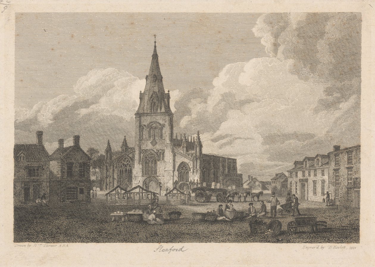 Sleaford Church by Bartholomew Howlett