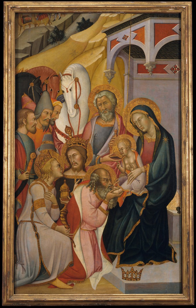 The Adoration of the Magi, ca. 1390 by Bartolo di Fredi