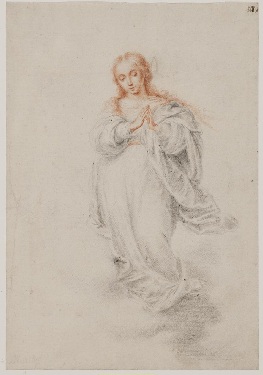 The Immaculate Conception, Virgin Mary by Bartolomé Esteban Murillo