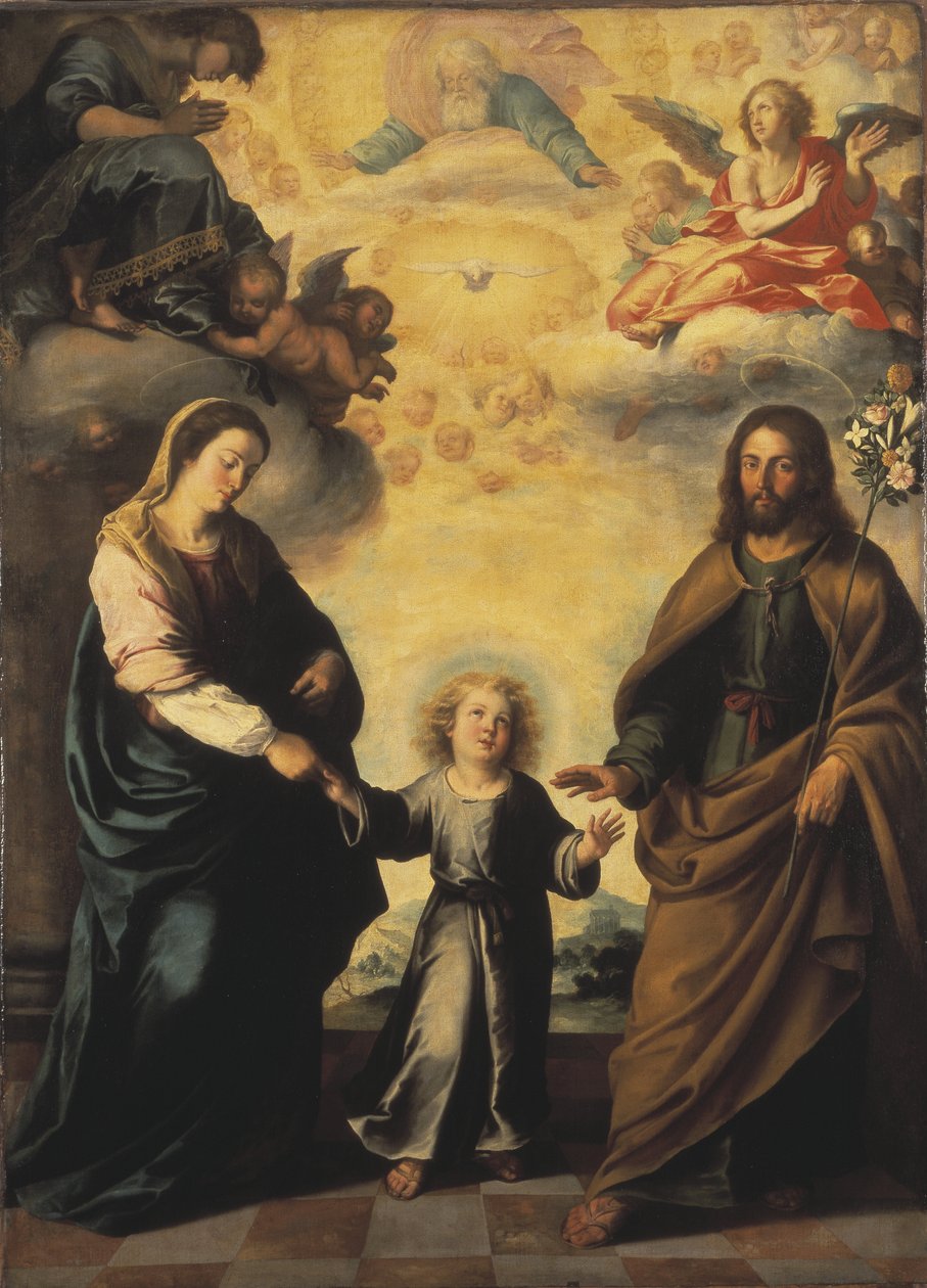 The Return of the Holy Family from Egypt, by Murillo, Bartolomé Esteban ...