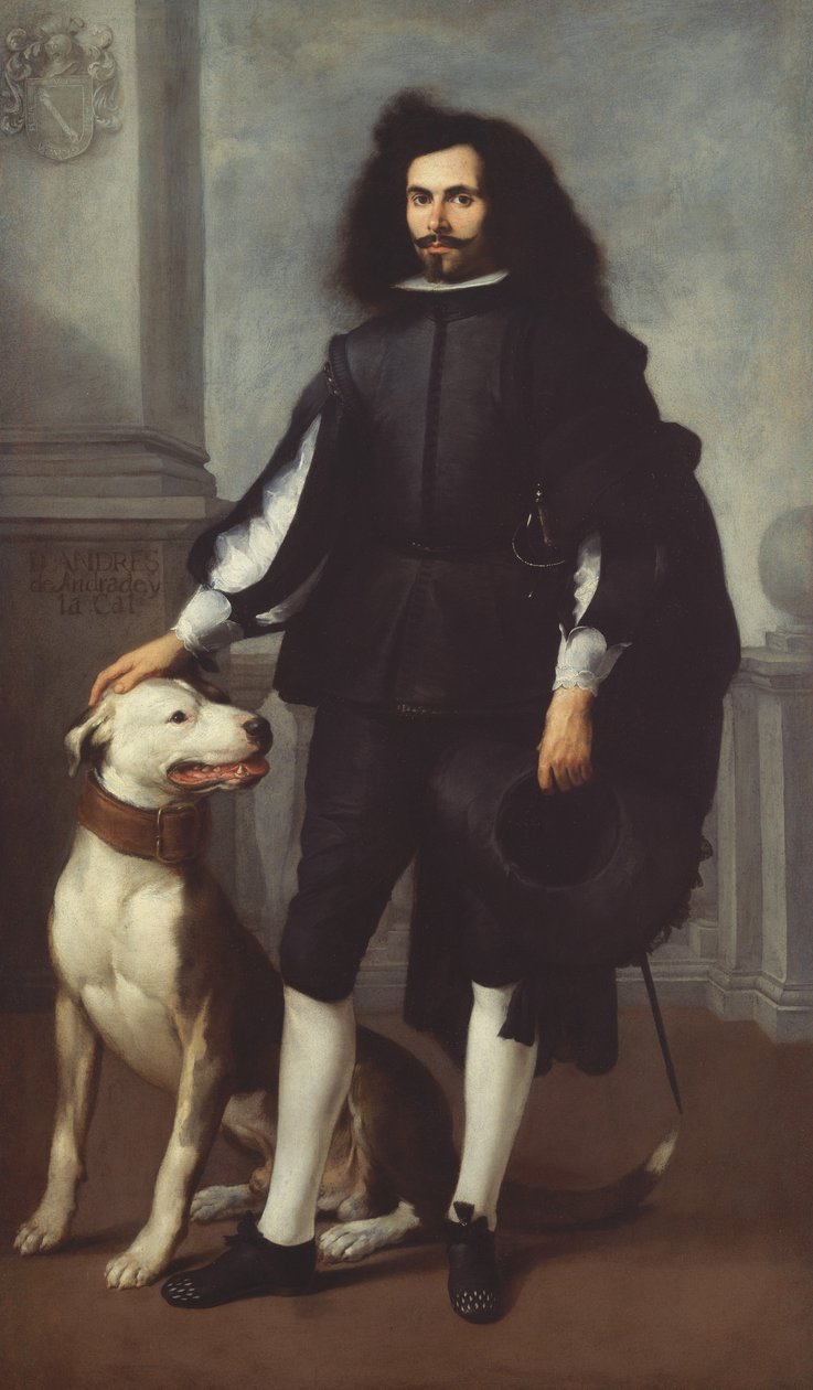 Don Andrés de Andrade y la Cal, c.1665-72 by Bartolomé Esteban Murillo