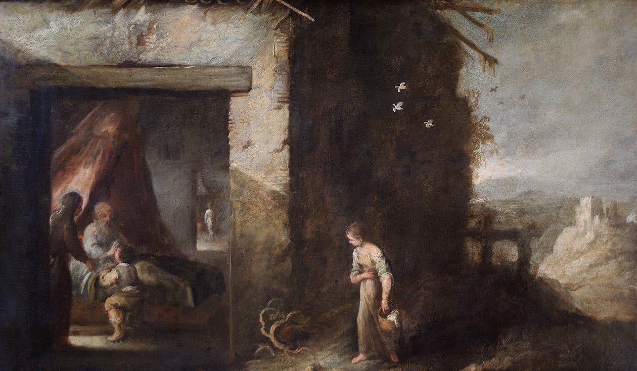 Isaac Blessing Jacob by Bartolomé Esteban Murillo