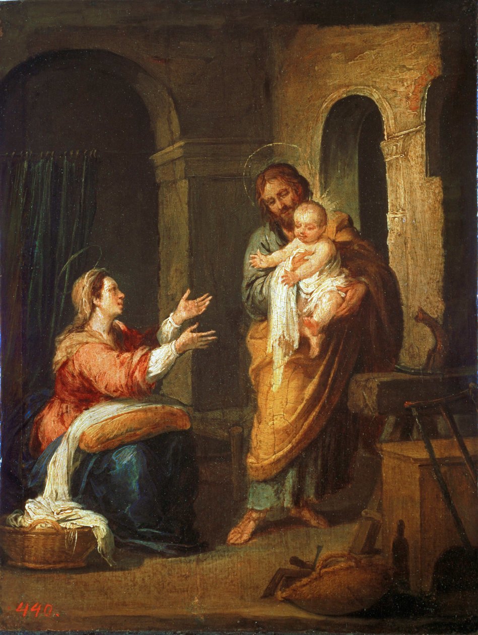 The Holy Family by Bartolome Esteban Murillo