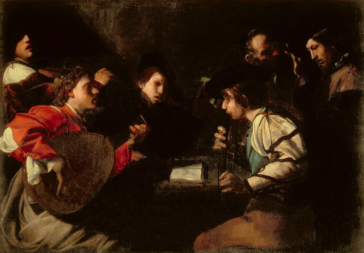 A Concert, c.1610-20 by Bartolomeo Manfredi