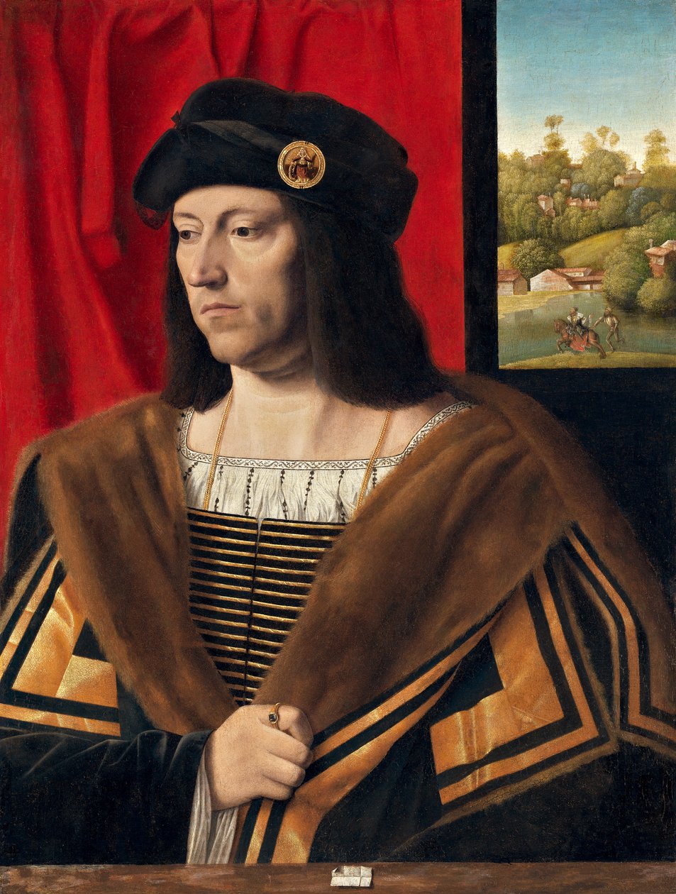 Portrait of a Gentleman, c.1520 by Bartolomeo Veneto