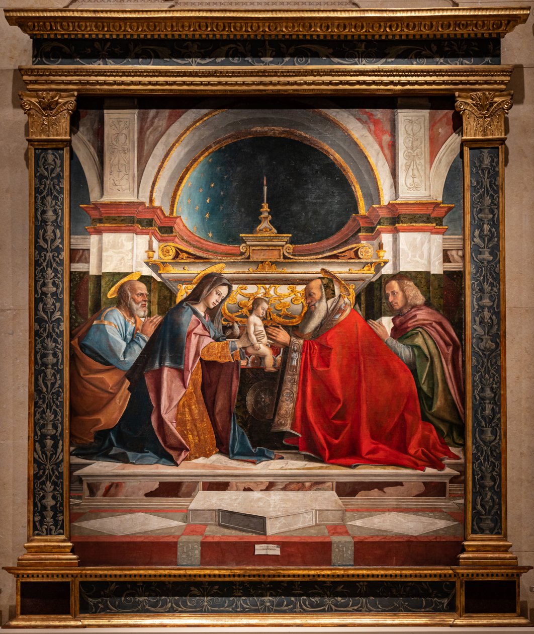 Presentation of Jesus at the Temple by Bartolomeo Montagna