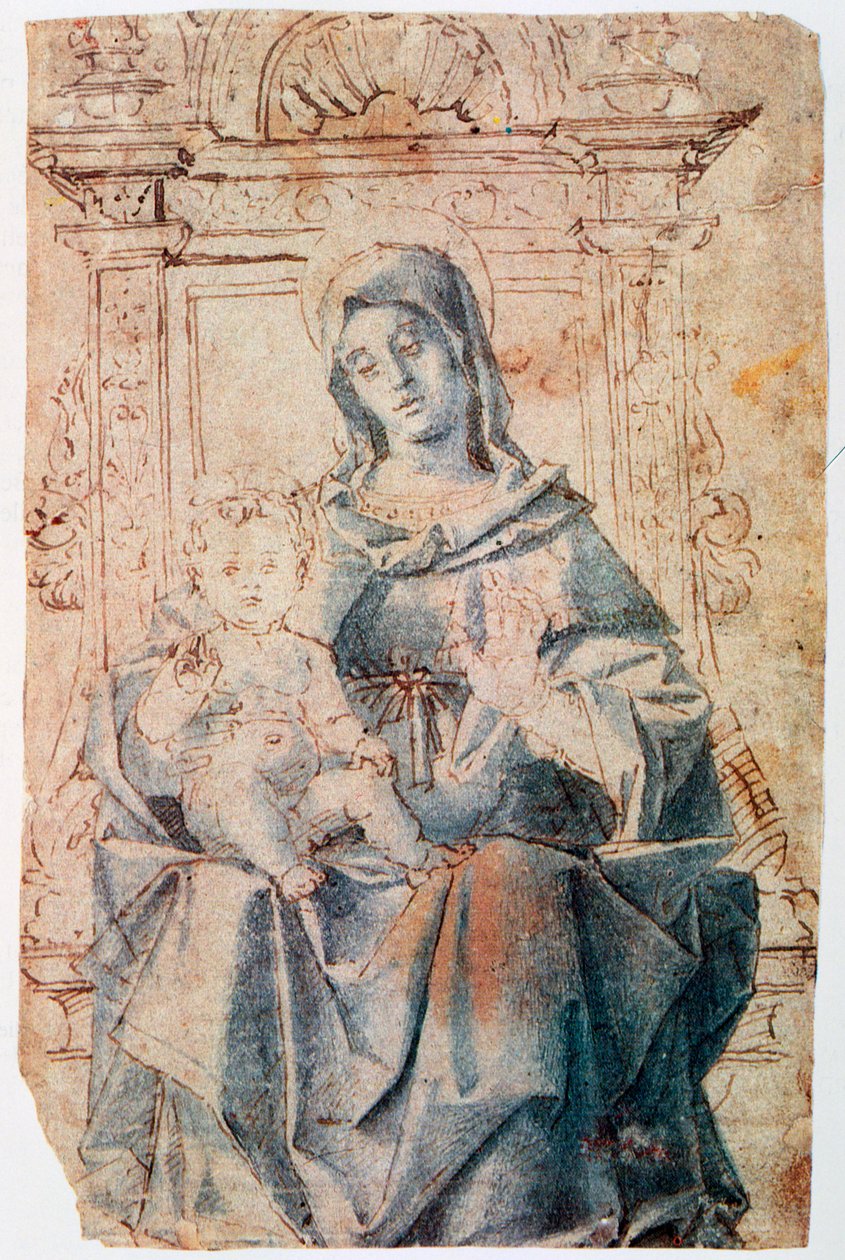 The Virgin And Child, c1470-1523 by Bartolomeo Montagna