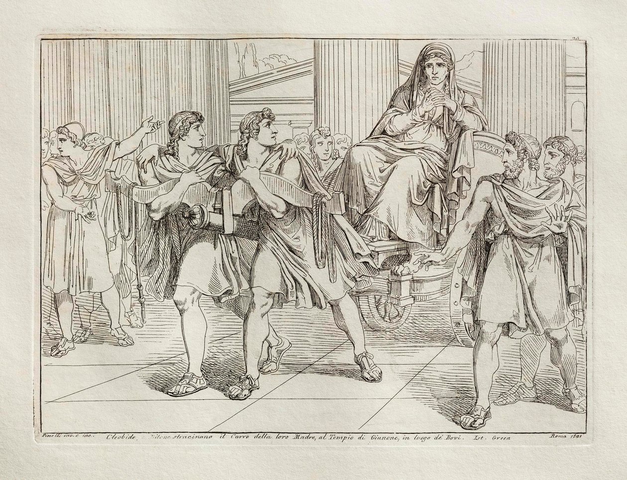 Untitled by Bartolomeo Pinelli