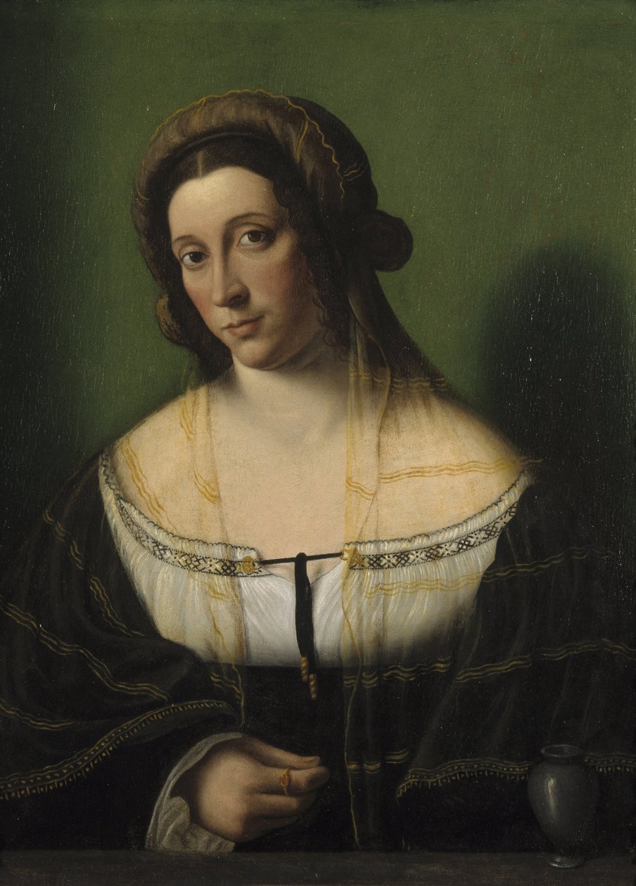 Portrait of a Lady as Mary Magdalene by Bartolomeo Veneto