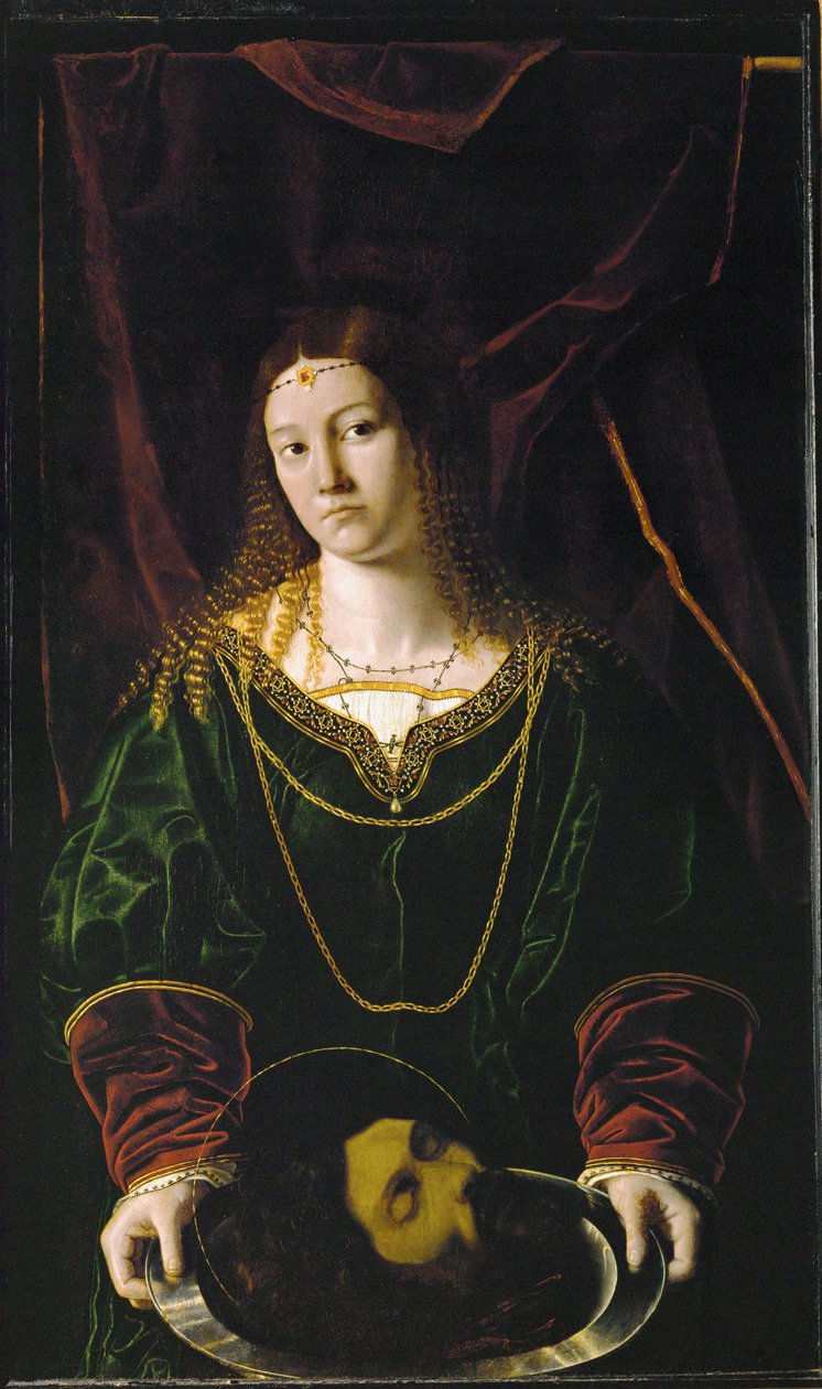 Salome with the Head of Saint John the Baptist by Bartolomeo Veneto