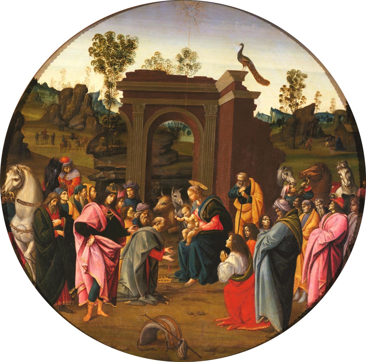 Adoration of the Magi by Bartolomeo di Giovanni