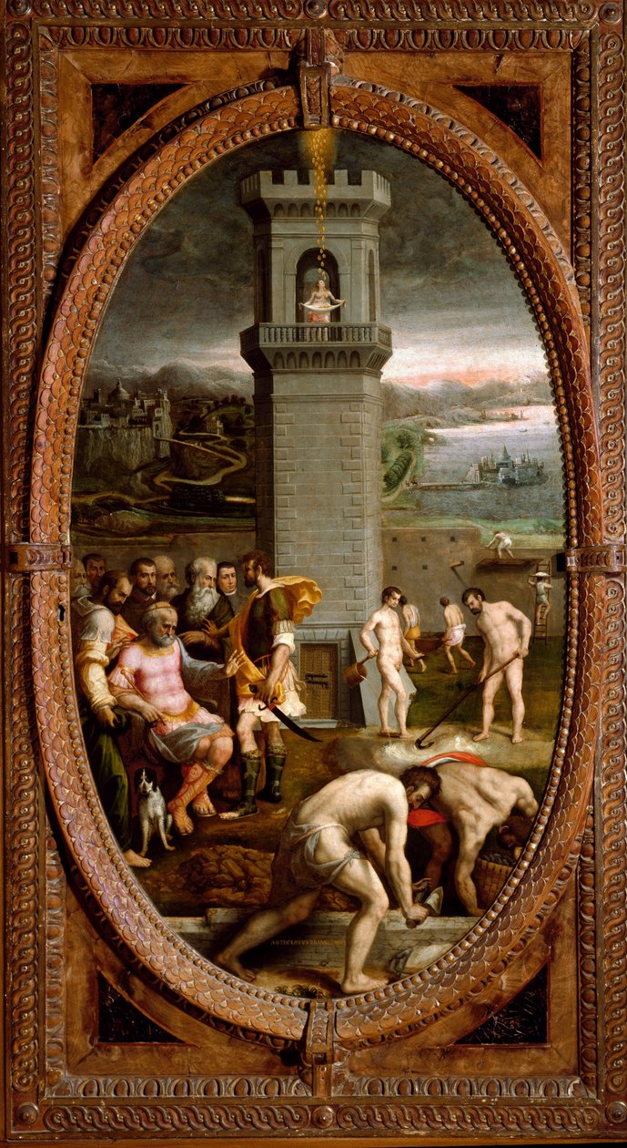 Danae by Bartolomeo di Mariano Traballesi