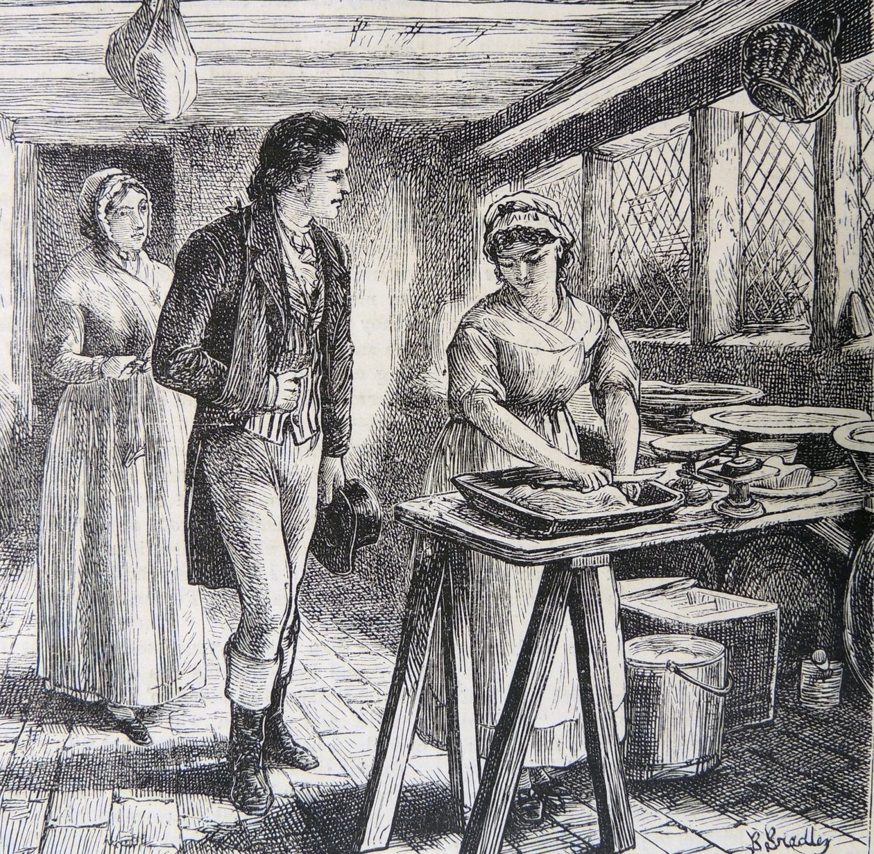 Hetty Sorrel, 1859 by Basil Bradley