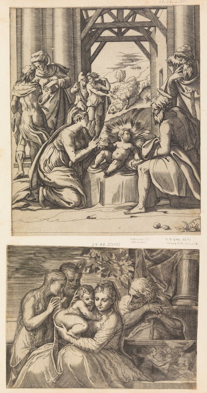 Holy Family by Battista del Moro