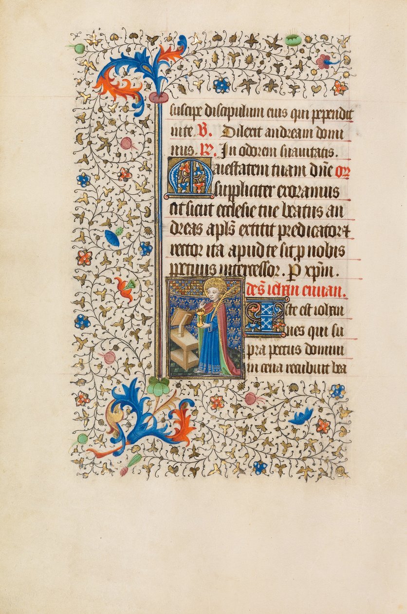 Saint John the Evangelist with the Poisoned Chalice by Bedford Master