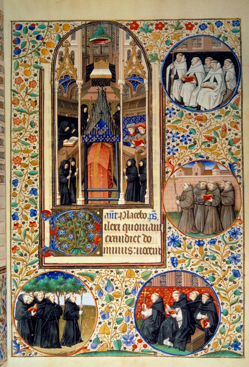 Scene of Monastic Life by Bedford Master Workshop