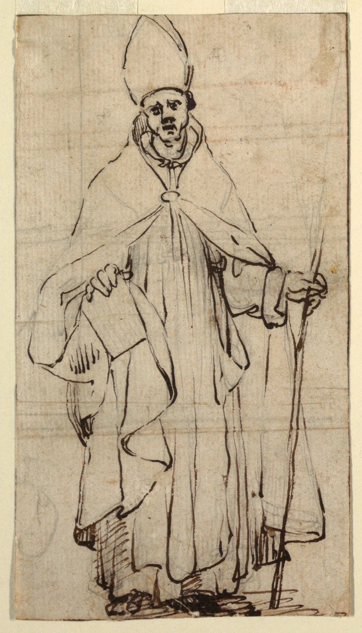 Standing Bishop, ca. 1620 by Belisario Corenzio